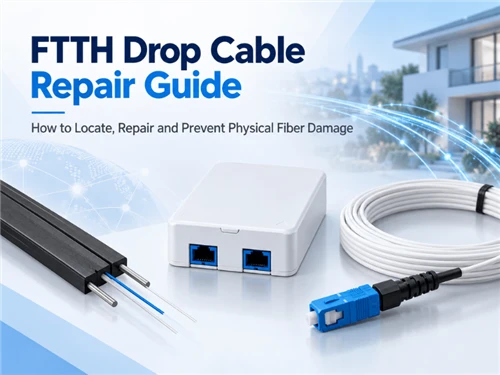 FTTH Drop Cable Reparasyon: Jwenn, Repare & Anpeche Domaj|Glwa