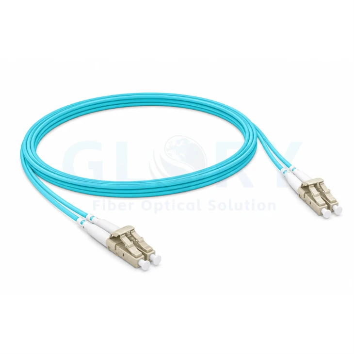 LC UPC To LC UPC Short Boot Duplex OM3 Fiber Patch Cable suppliers